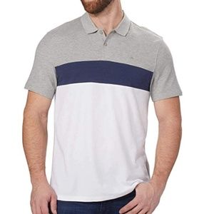 NEW Calvin Klein Mens Pique 100% Cotton Polo Shirt